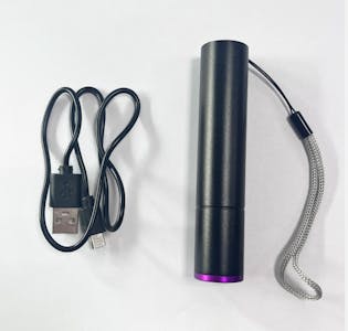 Pocket UV-LED flashlight