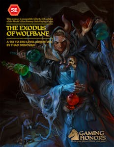 The Exodus of Wolfbane, A 1st-3rd-Level 5E-Compatible Adventure, PDF
