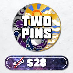 Two (2) Pins