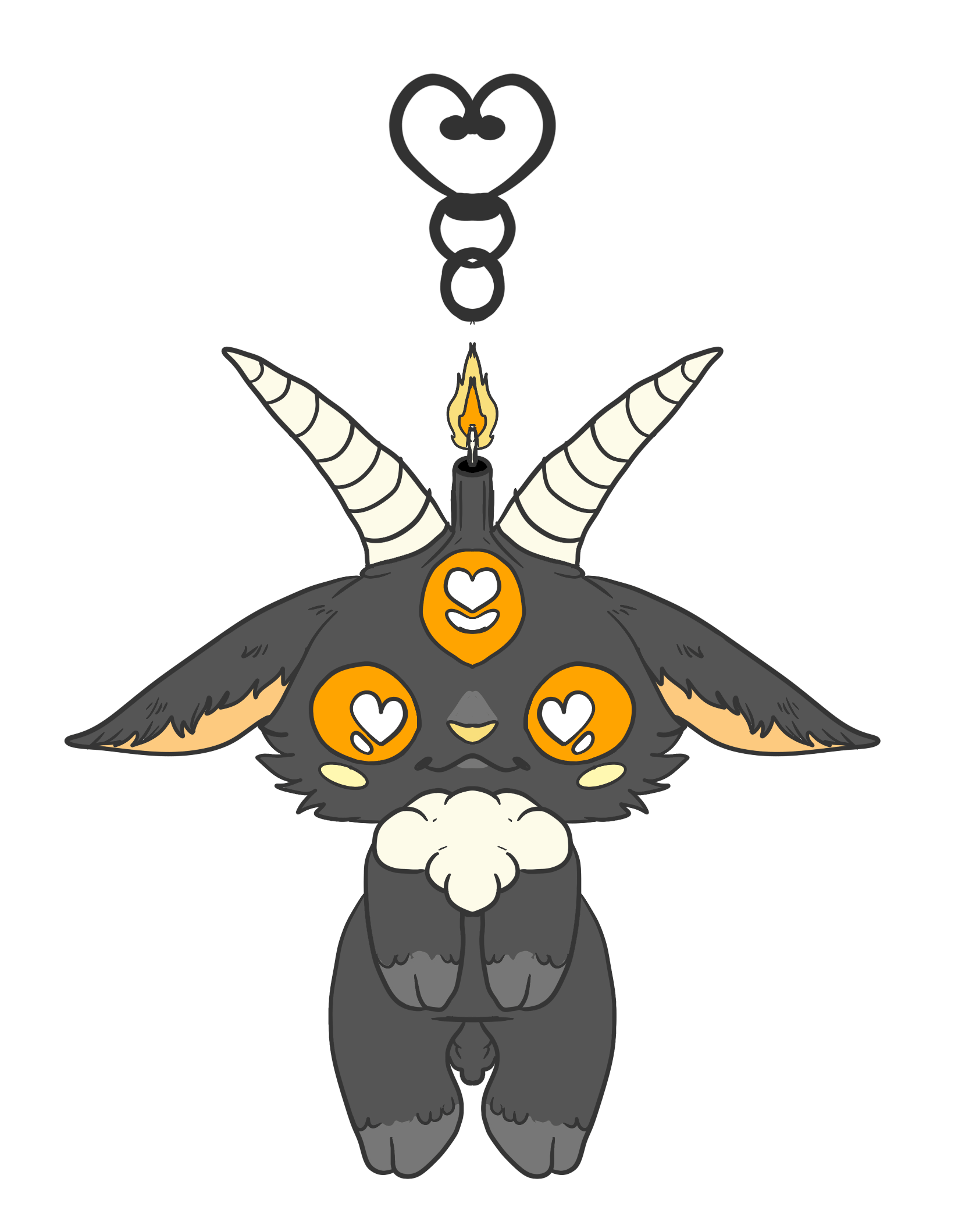 Single-Sided custom keychain of whatever you'd like