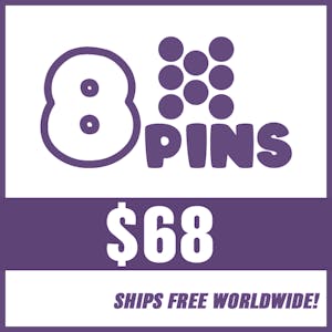 Any Eight (8) Pins
