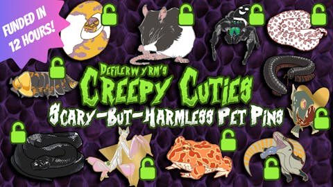 Creepy Cuties: Scary But Harmless Pet Pins