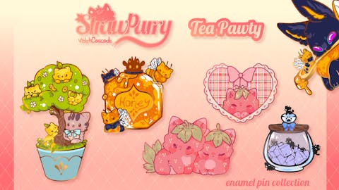 Strawpurry Tea Party