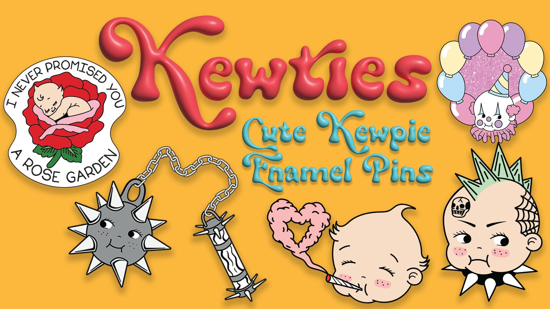 Kewties Enamel Pins