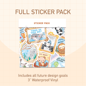 Sticker Pack (~$38.30 USD)