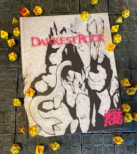 Darkest Rock - Hardcover Mork Borg - Caver