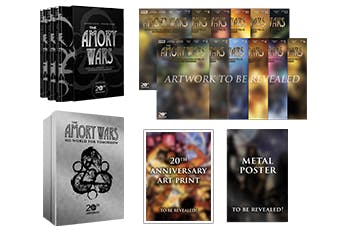 Complete THE AMORY WARS: NO WORLD FOR TOMORROW 20th Anniversary Silver Set