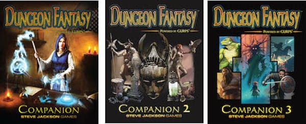 Dungeon Fantasy RPG Companion 1-3 (PDF only)