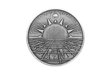 One Silver Relativity Coin (.999 Solid Silver)