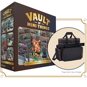 Vaultstrider Level - The Vault of Mini Things and Custom Carrying Case