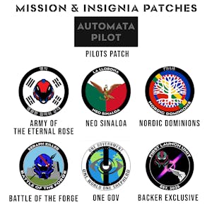 Pilot Mission & Insignia Patches